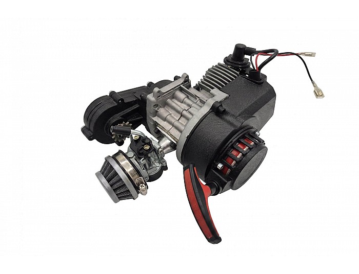 Komplette 49ccm Motor für Pocket Bike, Cross Bike, Mini Quad