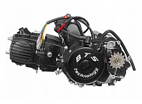 Motor 125 halfautomatisch met achteruit 3+1 voor 110, 125, 150 Quad