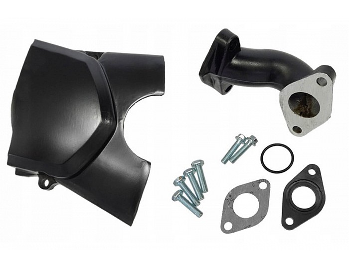 Motor 125 halfautomatisch met achteruit 3+1 voor 110, 125, 150 Quad