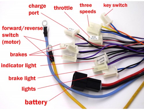 Controller for 1000W 36V Electric Motors