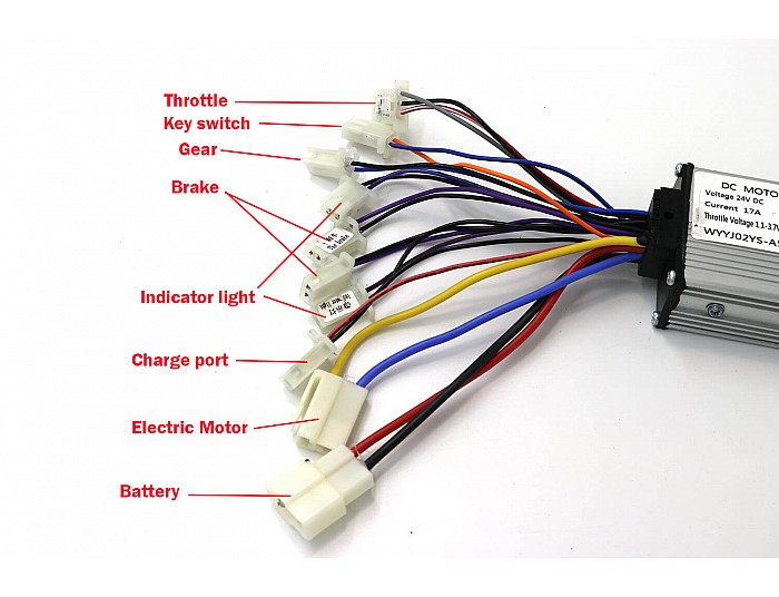 Steuergerät für kinder elektro cross bike 300W 24V