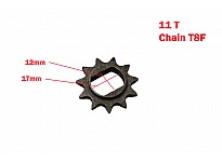 Voortandwiel voor elektrische Cross Bike Serval