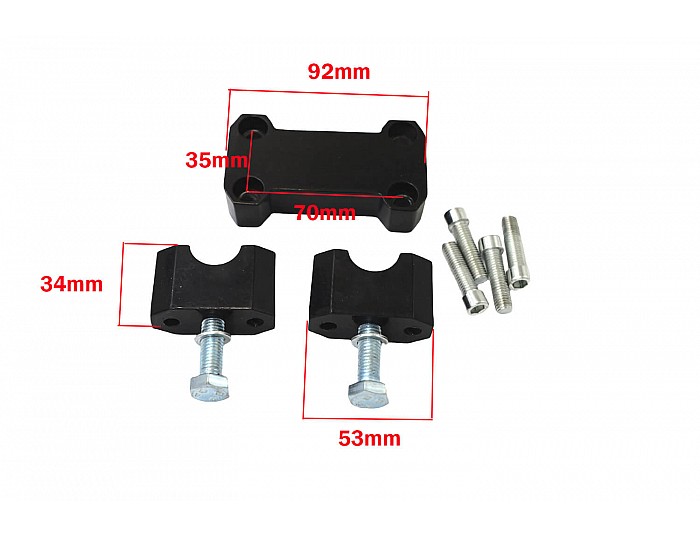 Handlebar mount for 50cc Electric Dirt Bike (Serval 1200W,NRG50)