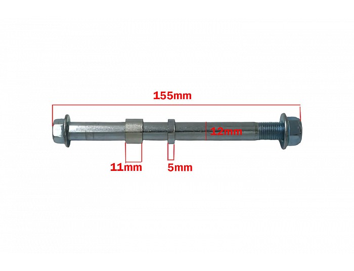 Rear axle for 49cc and Electric Mini Dirt Bike