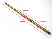 Hinterachse für 49, Elektro Mini Quad