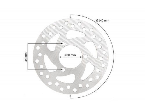 Bremsscheibe Hinten