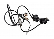 Hydrauliczny układ hamulcowy tylny z podwójnym zaciskiem hamulcowym do Elektrycznego Mini Quada, Buggy