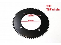 Hinteres Kettenrad für elektrische Cross Bike Serval