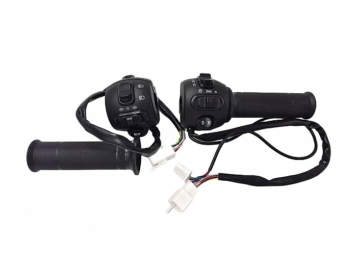 Gashendel voor elektrische Quad 60V met vooruit/achteruit schakelaar en versnellingsschakelaar