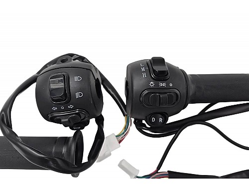 Gashendel voor elektrische Quad 60V met vooruit/achteruit schakelaar en versnellingsschakelaar