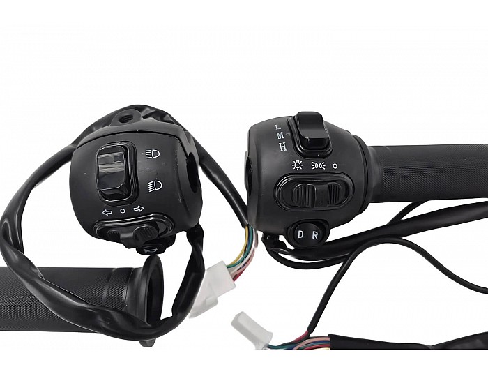 Gashendel voor elektrische Quad 60V met vooruit/achteruit schakelaar en versnellingsschakelaar