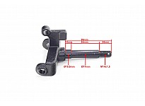 Achsschenkel links  für 125, 150, 180, Elektro Quad Bike