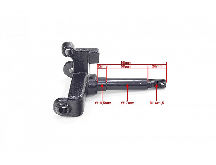 Achsschenkel links  für 125, 150, 180, Elektro Quad Bike