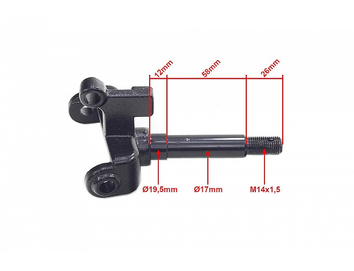 Wheel knuckle right  for 125cc, 150cc, 180cc, Electric Quad