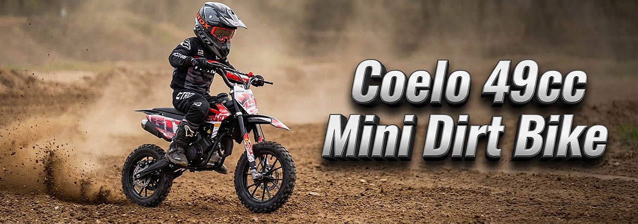 Baner Coelo Deluxe 50cc Mini Dirt Bike 