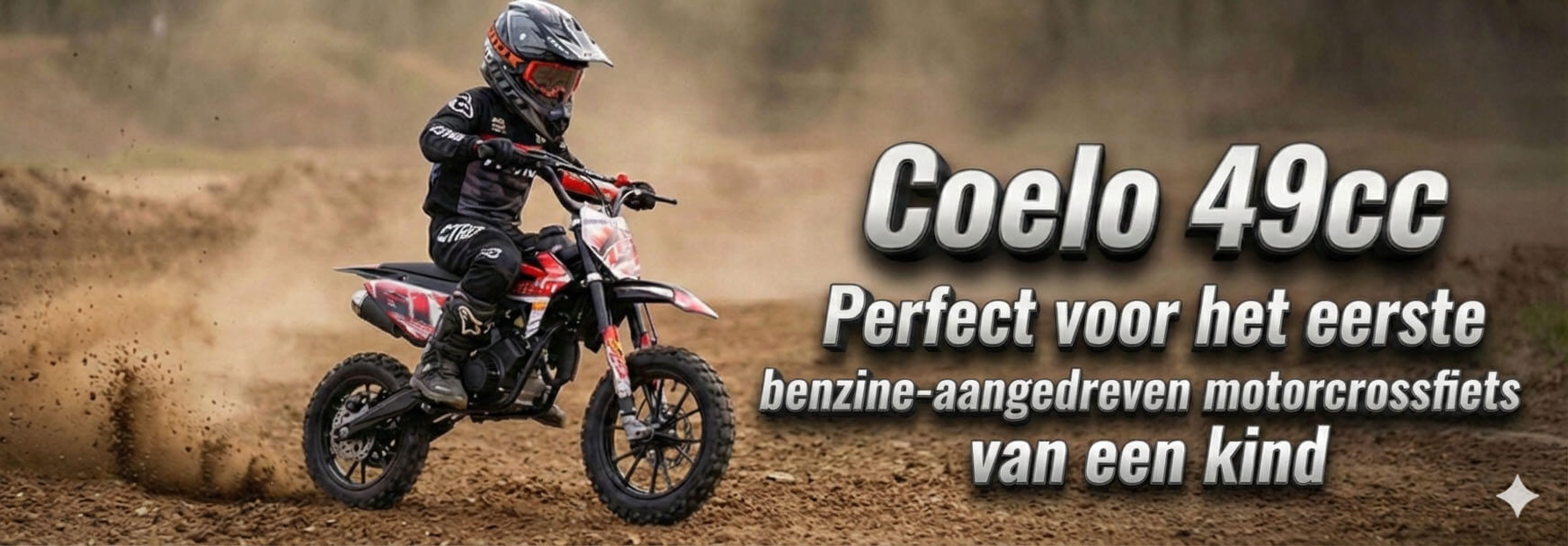 Baner Coelo Deluxe 50cc Mini Crosser