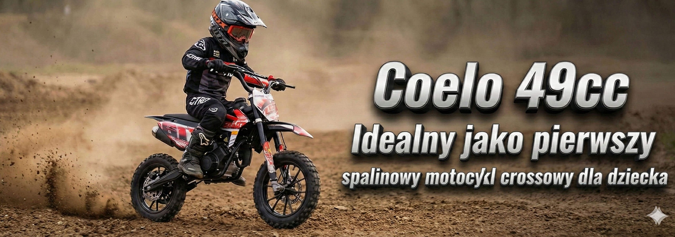 Baner Coelo Deluxe 50cc Mini Cross