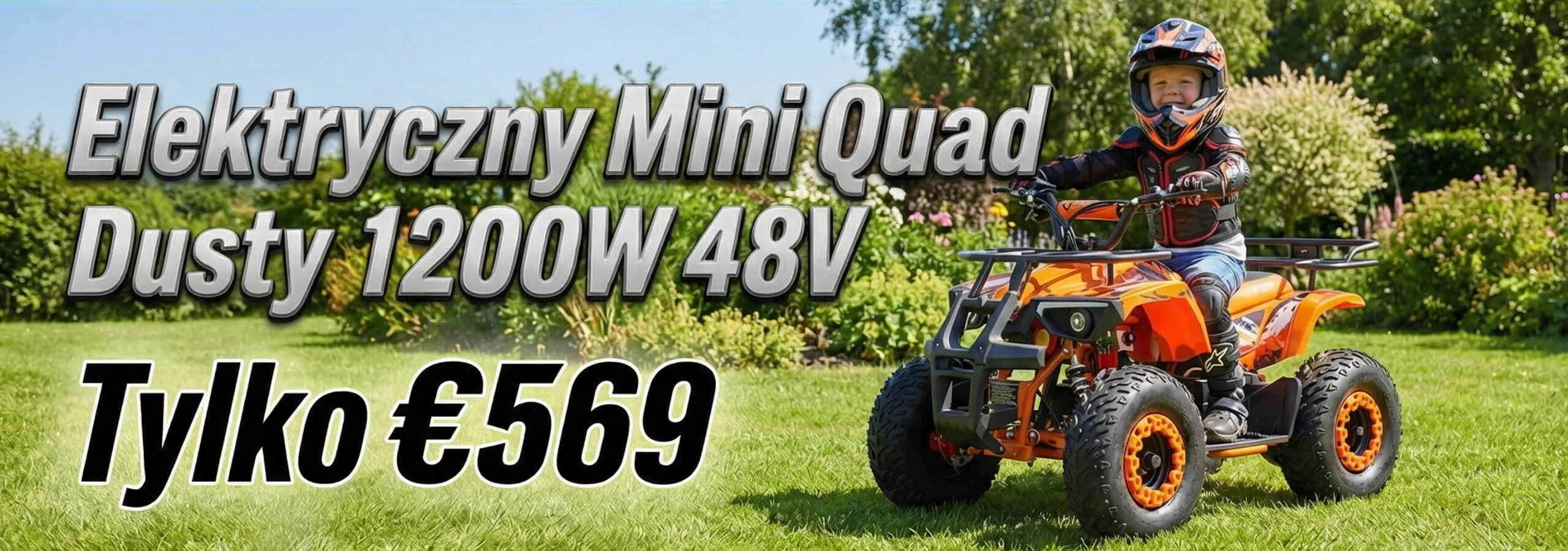 Baner Dusty 1200W 48V Elektryczny Quad