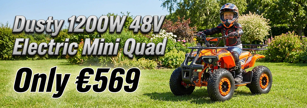 Baner Dusty 1200W 48V Electric Quad Bike