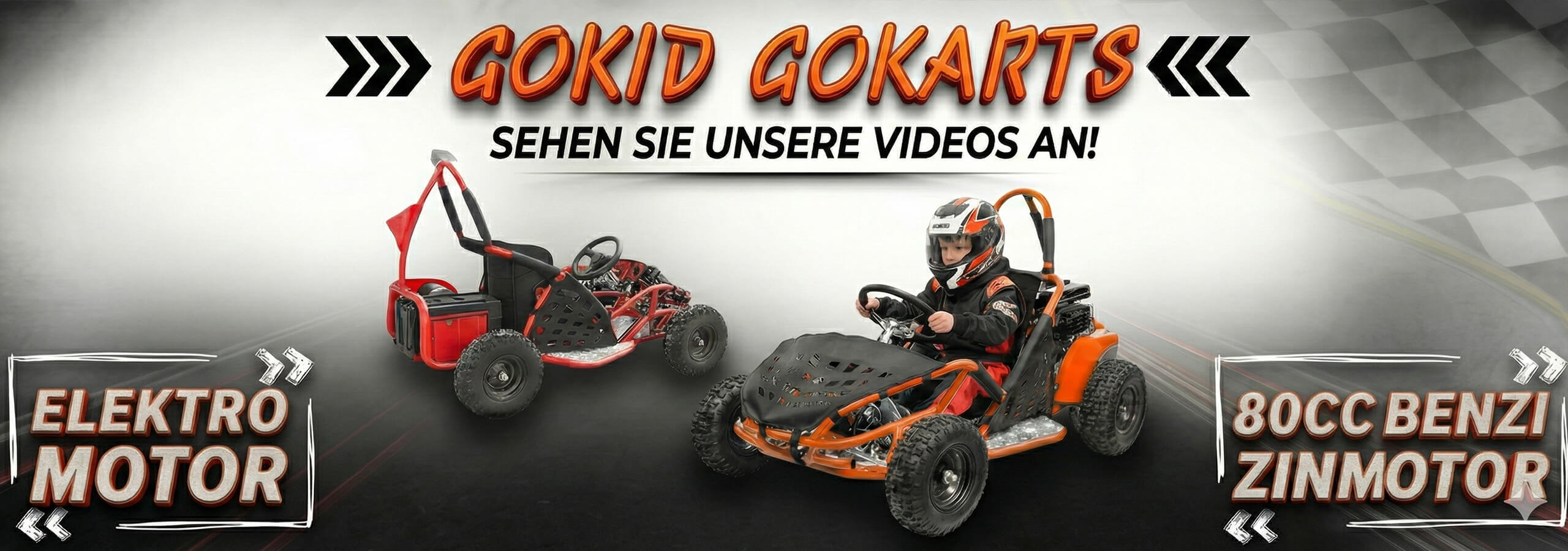 Baner Gokid Gokarts
