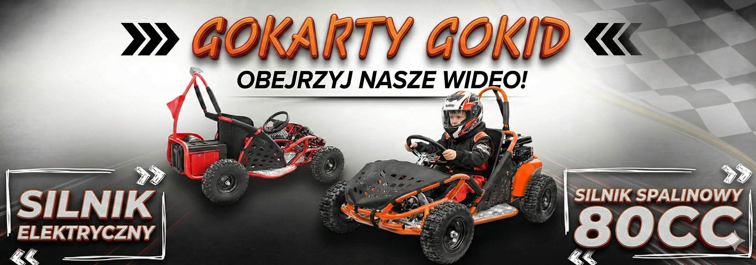 Baner Gokid Gokarts