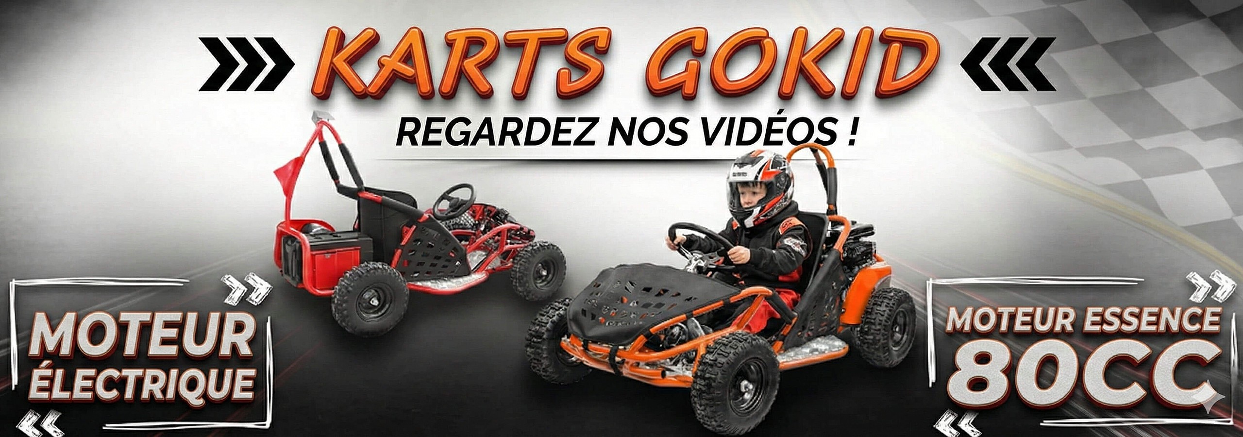 Baner Gokid Gokarts