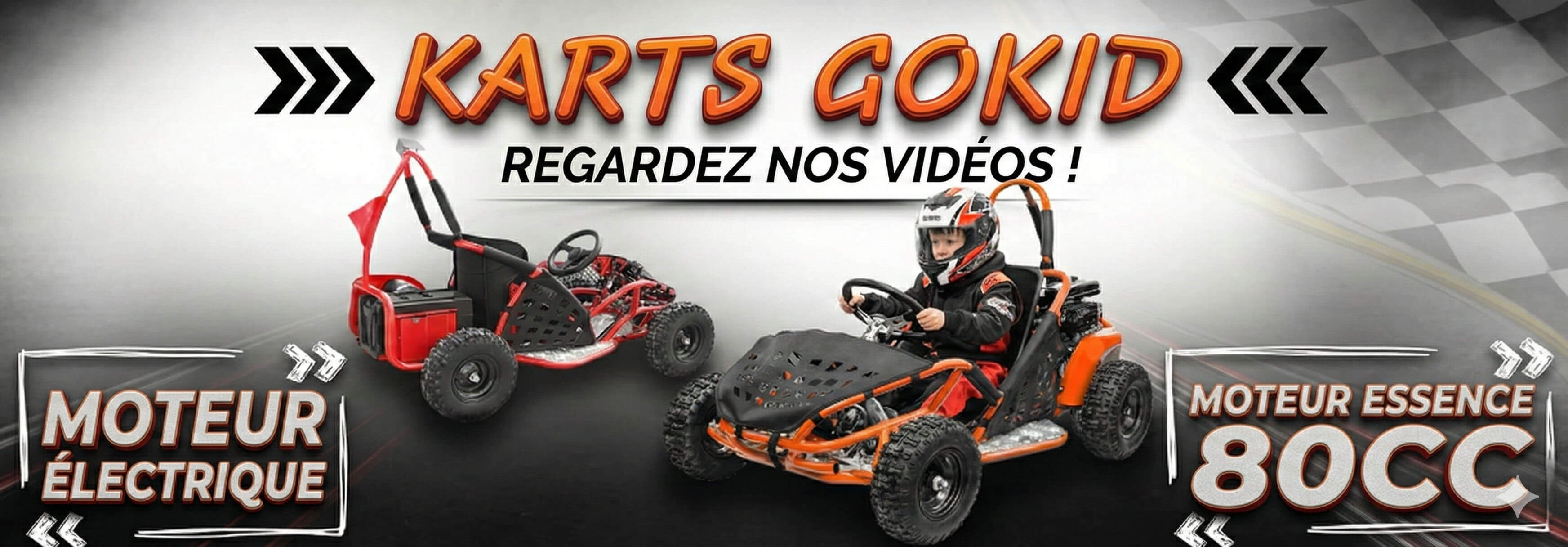 Baner Gokid Gokarts