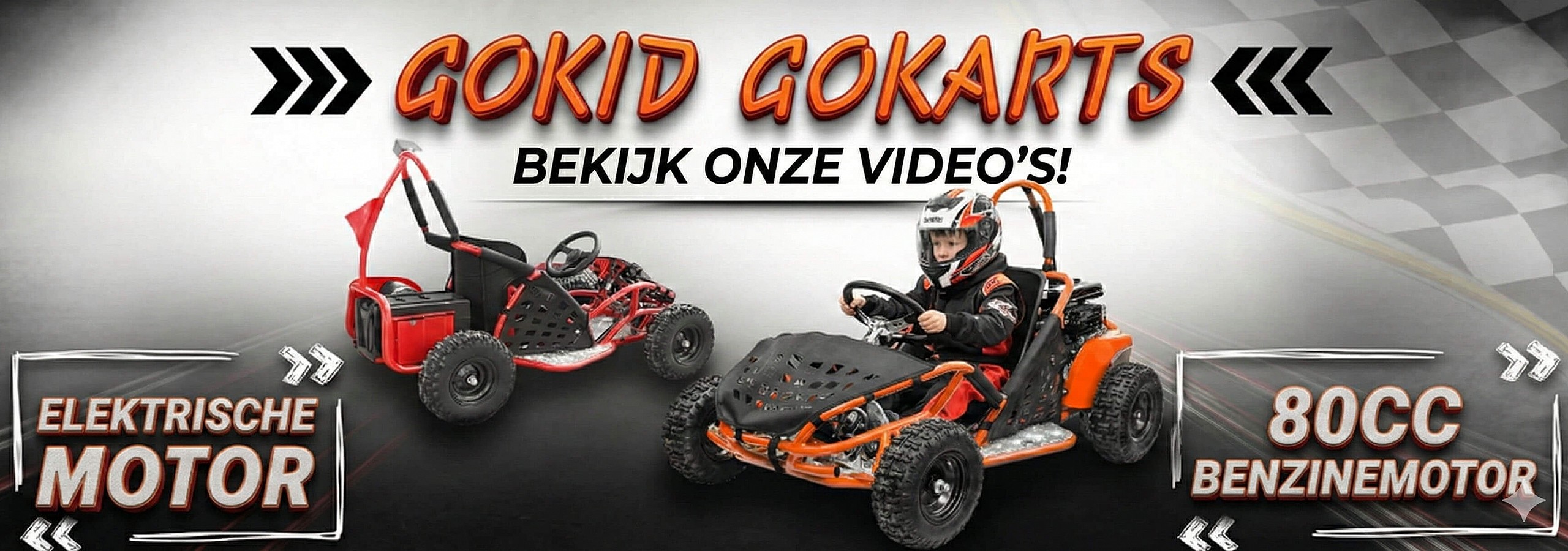 Baner Gokid Gokarts
