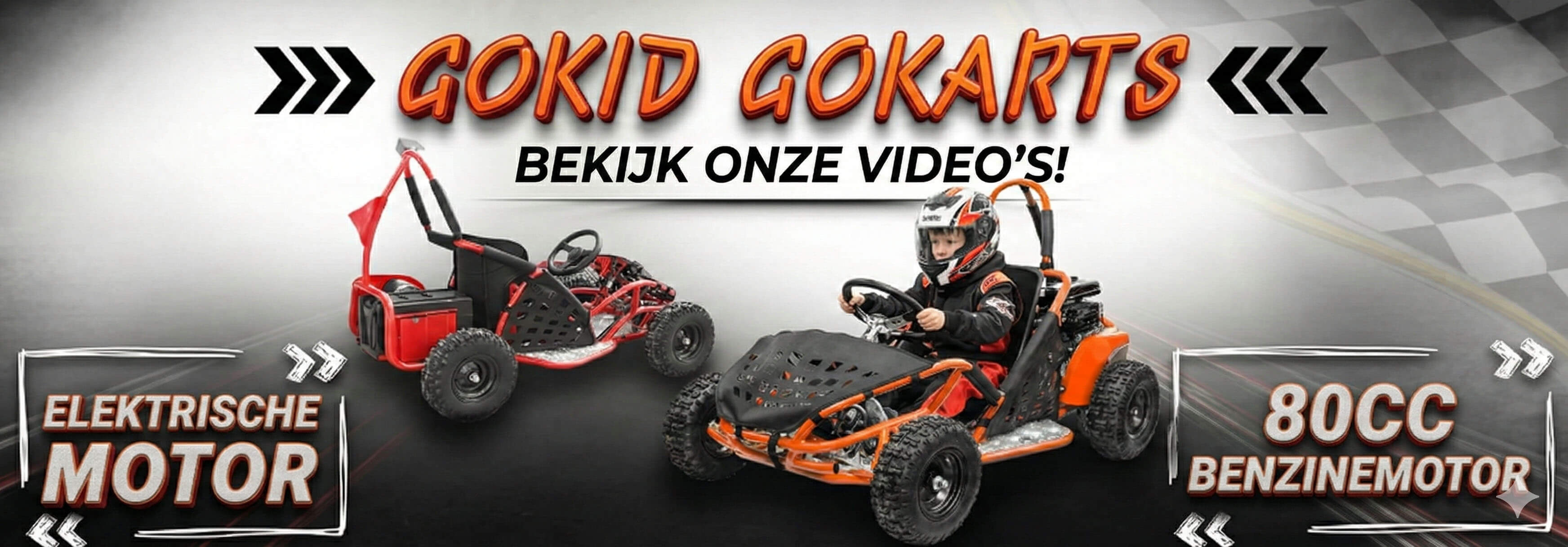 Baner Gokid Gokarts