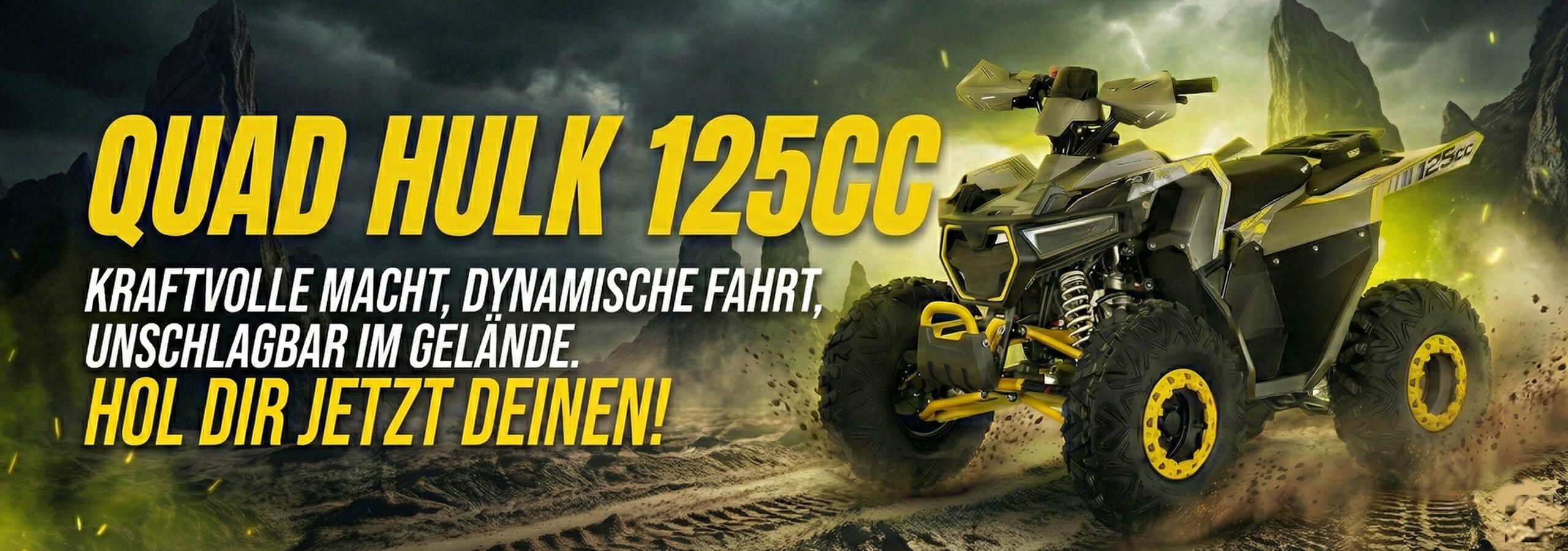 Baner Hulk 125 Quad
