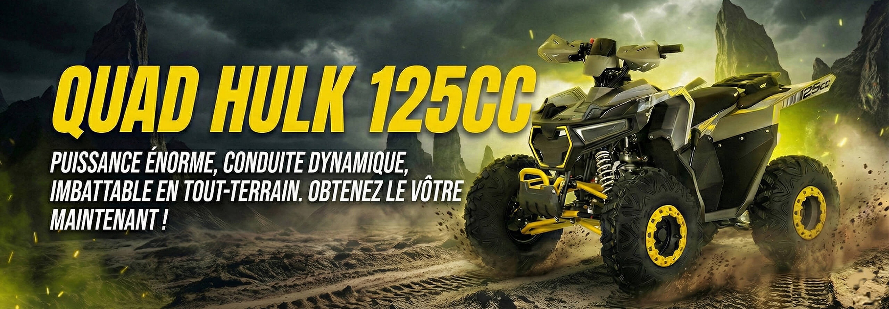 Baner Hulk 125 Quad