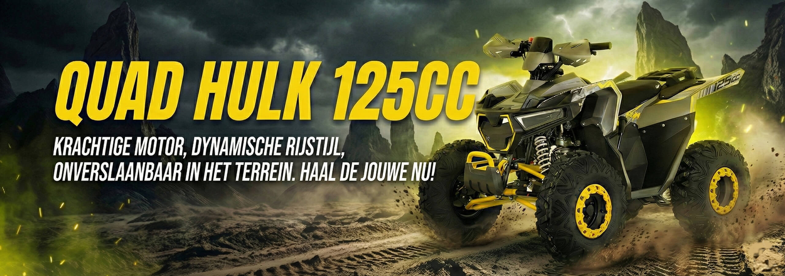 Baner Hulk 125 Quad