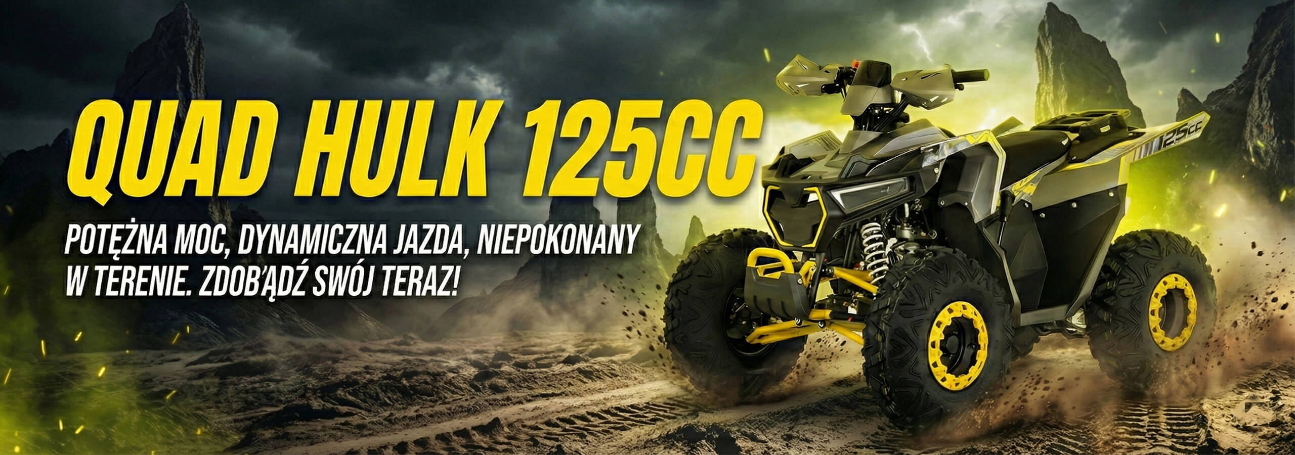 Baner Hulk 125 Quad