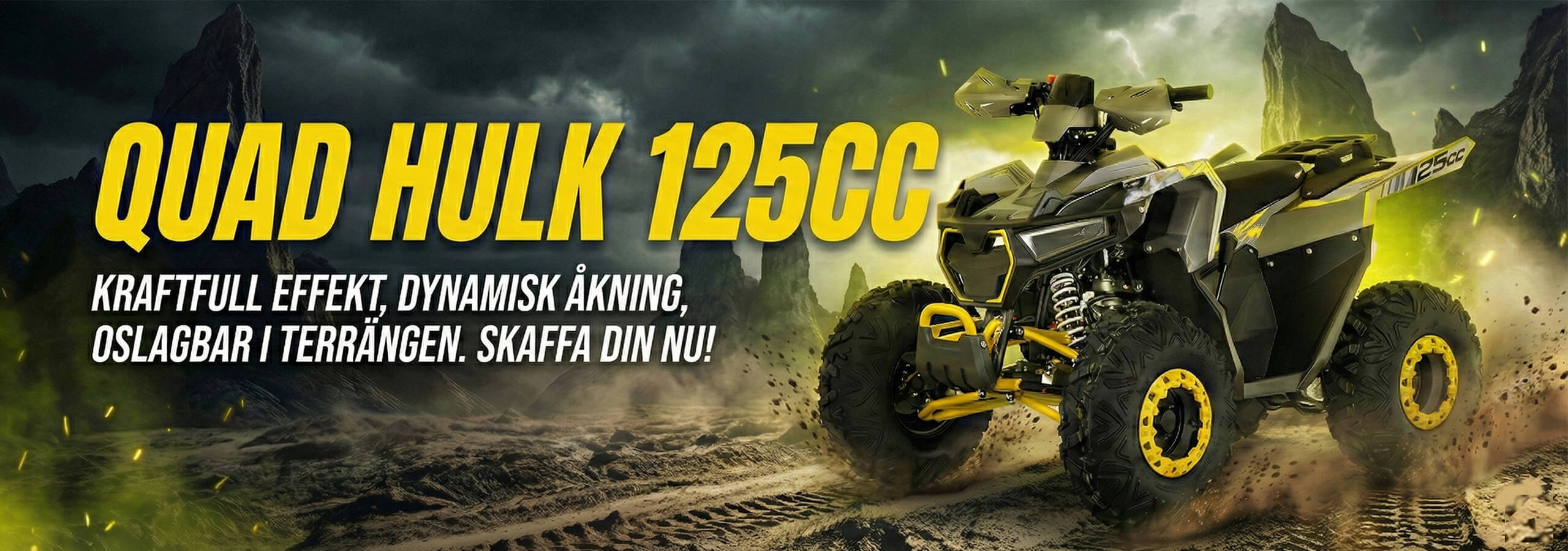 Baner Hulk 125 Quad