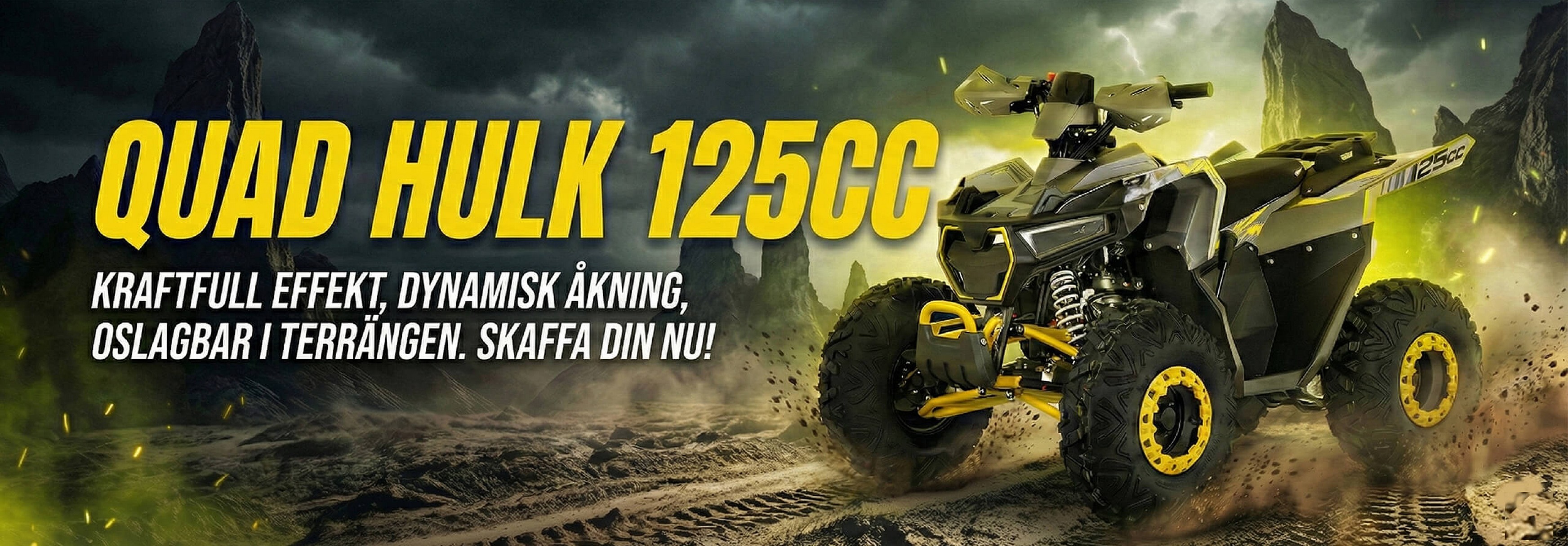 Baner Hulk 125 Quad
