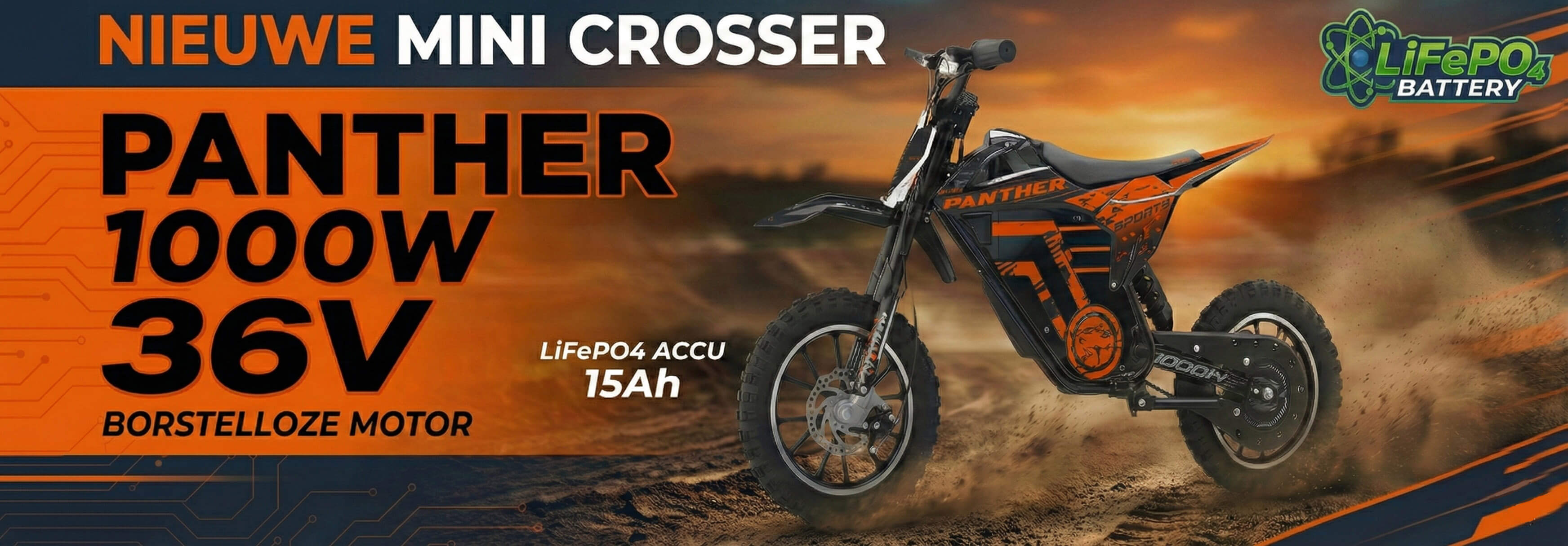 Panther 1000W 36V baner