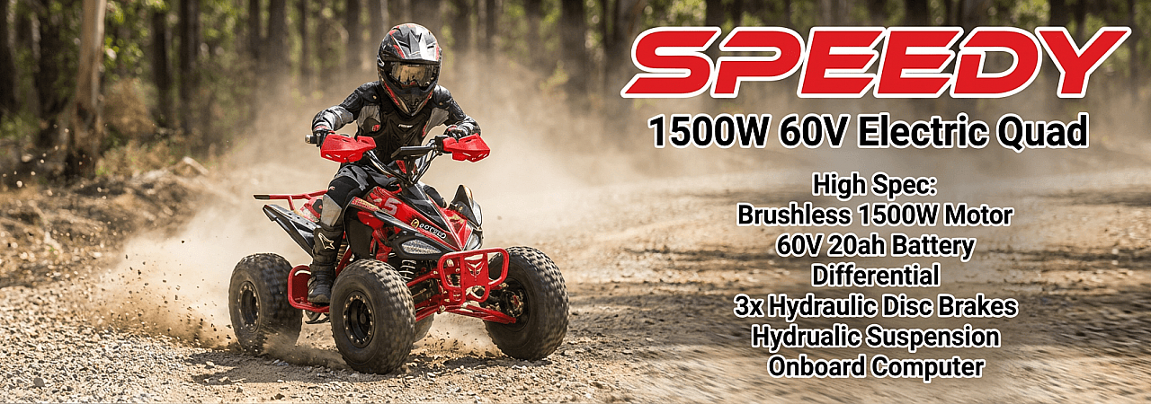 Baner Speedy 1500W 60V Electric Quad Bike