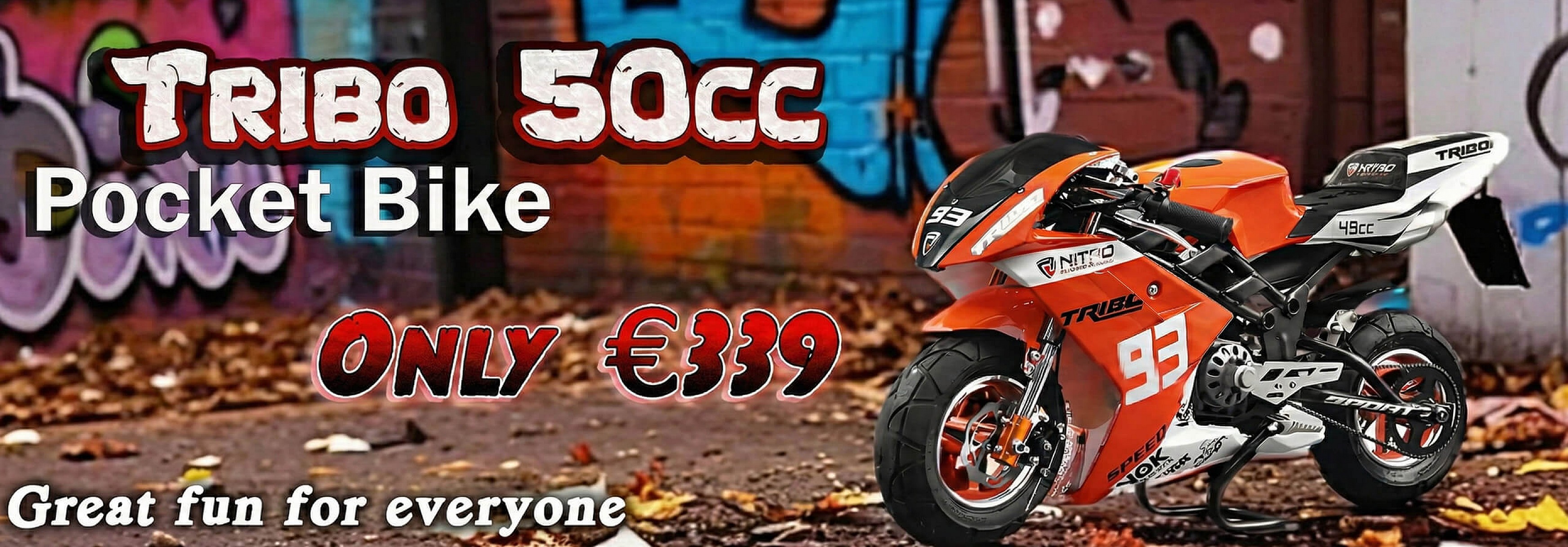 Baner Tribo 50cc Pocket Bike