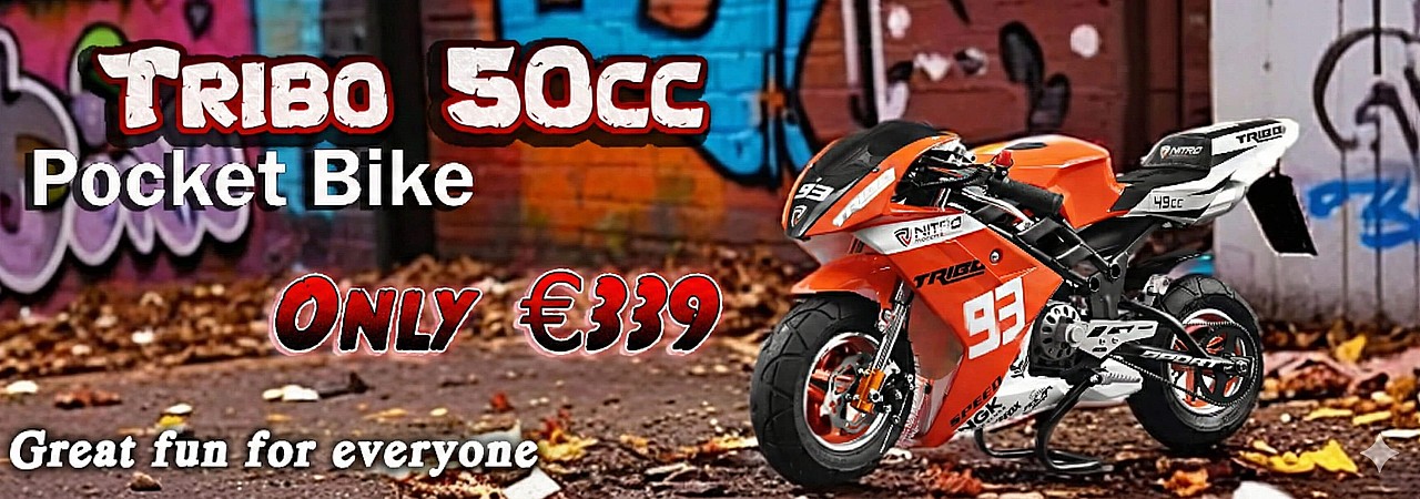 Baner Tribo 50cc Pocket Bike