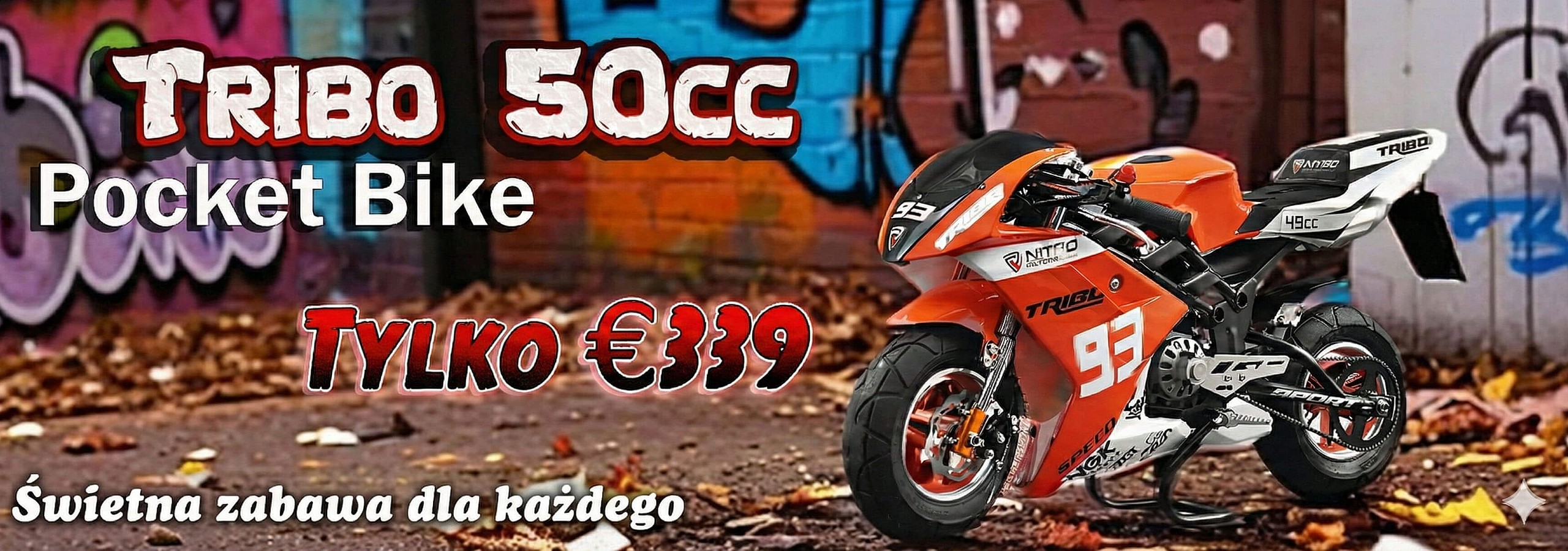 Baner Tribo 50cc Pocket Bike