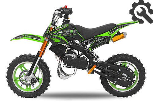 Kategoria części zamienne do 49 Mini Crossów Nitro Motors, Kxd, Funbikes, Xtreme