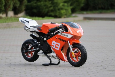 Tribo 50cc Pocket Bike Mini Moto Racing Bike from Nitro Motors, Mini Bikes Store