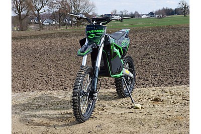 Tyranno 2000W 72V Bürstenlos Lithium-Ionen Elektro Cross Bike Kinder Motorrad von Nitro Motors, Mini Bikes Store