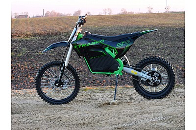 Tyranno 2000W 72V Bürstenlos Lithium-Ionen Elektro Cross Bike Kinder Motorrad von Nitro Motors, Mini Bikes Store