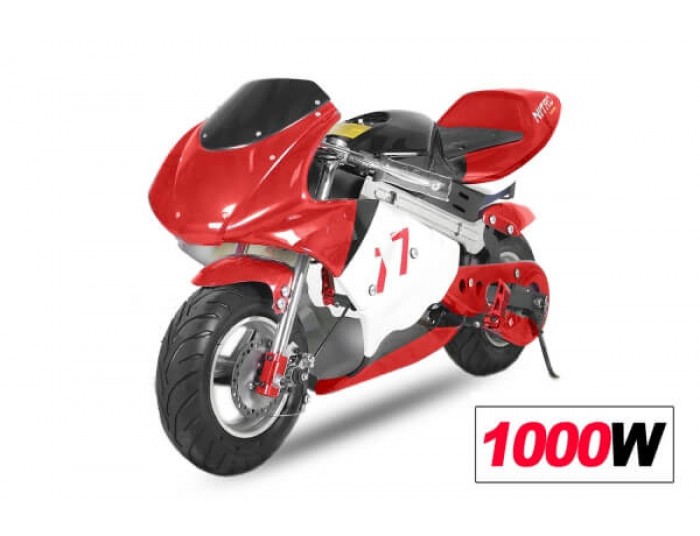 1000W 36V Electric Pocket Bike Mini Moto
