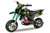 Dirtbike Serval 49cc Vélo de poche pour enfant avec quad Drossard 49 cc 