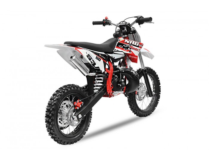 NRG50 50cc Dirt Bike Motorbike Motocross 9HP KTM Replica 14/12" Kick Start