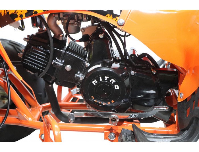 Warrior RG7 125 4-Hjuling Quad Automatisk, 4-taktsmotor, Elektrisk start, Nitro Motors