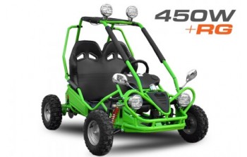 450W 36V Elektrische Kinderbuggy met achteruitversnelling