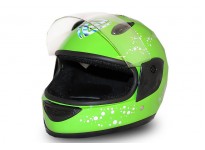 Junior Full Face Helmet - Green